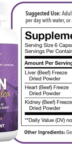 Paleovalley Grass Fed Beef Organ Complex - Image 6