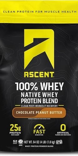 Ascent 100% Whey Protein Powder