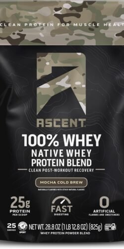 Ascent 100% Whey Protein Powder