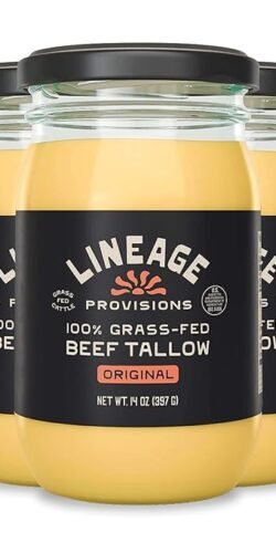 Lineage Provisions 100% Grass-Fed & Finished Beef Tallow