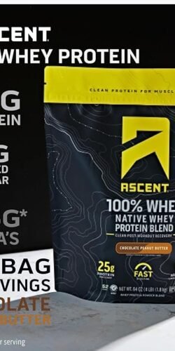 Ascent 100% Whey Protein Powder - Image 2