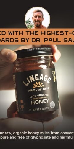 Lineage Provisions 100% Organic Raw Unfiltered Honey - Image 6