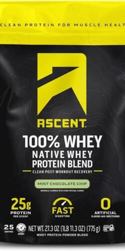 Ascent 100% Whey Protein Powder