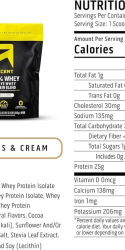 Ascent 100% Whey Protein Powder - Image 3