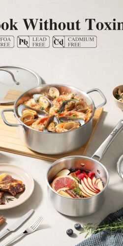 Stainless Steel Cookware Set - Image 3