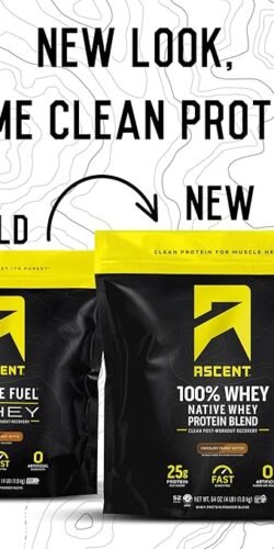 Ascent 100% Whey Protein Powder - Image 3