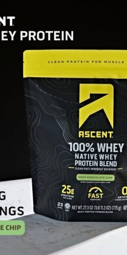 Ascent 100% Whey Protein Powder - Image 2