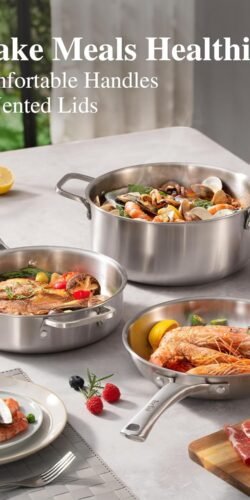 Stainless Steel Cookware Set - Image 5